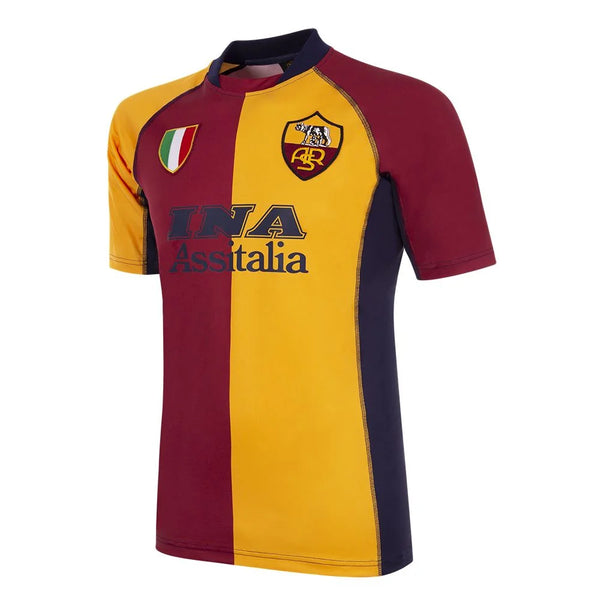 Camiseta Retro del A.S. Roma 01/02 - 1ª equipación