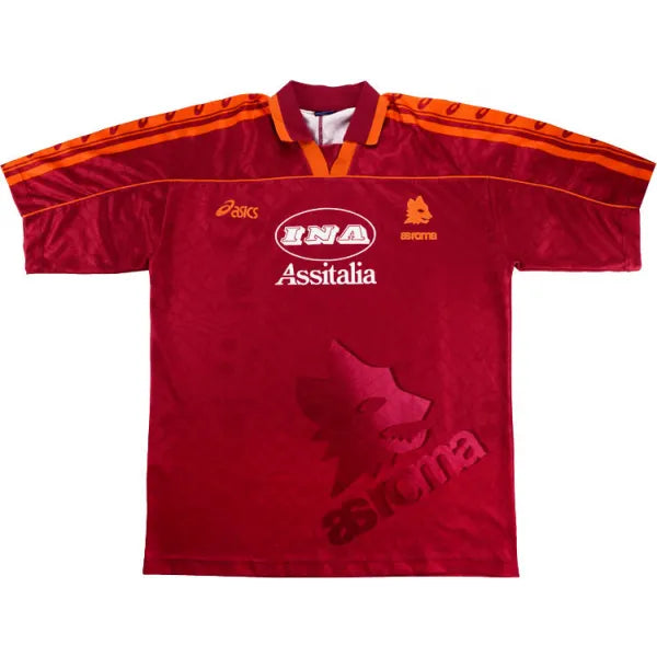 Camiseta Retro del A.S. Roma 95/96 - 1ª equipación