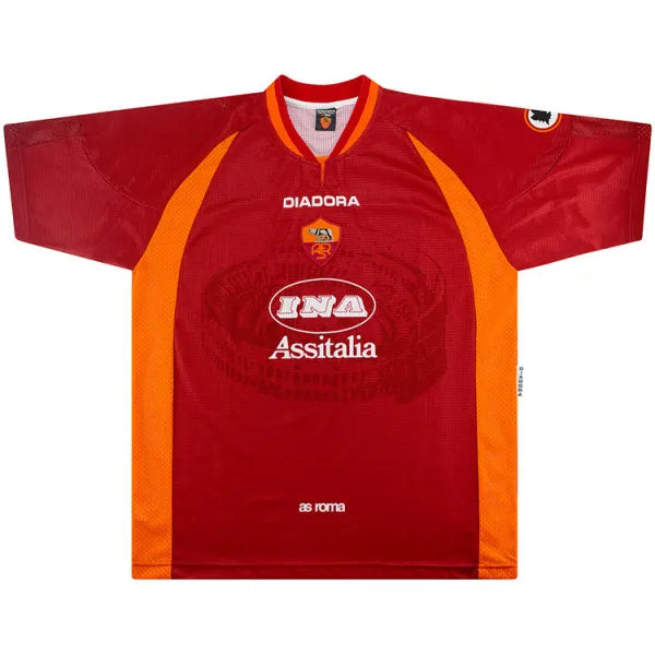 Camiseta Retro del A.S. Roma 97/98 - 1ª equipación