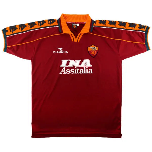 Camiseta Retro del A.S. Roma 98/99 - 1ª equipación