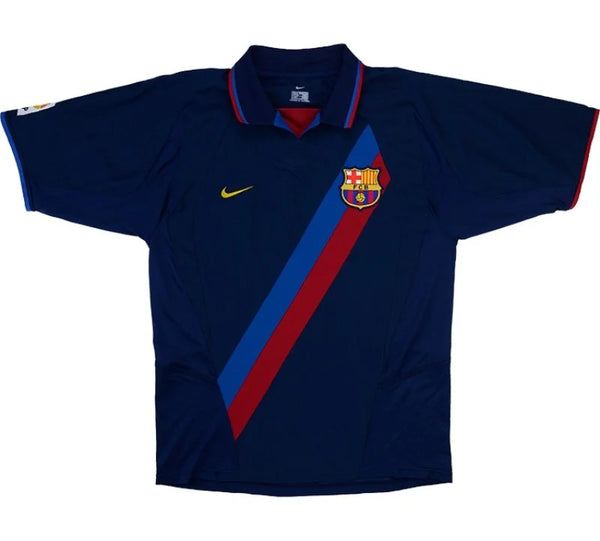 Camiseta Retro del Barcelona 02/03 - 2ª equipación
