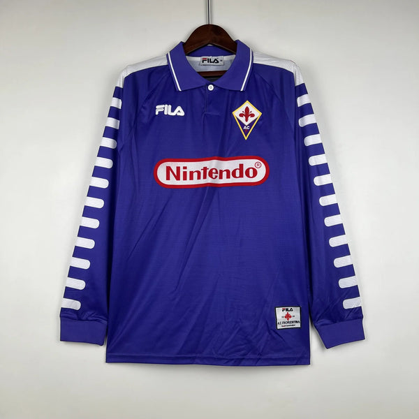 Camiseta Retro del Fiorentina 98/99 - 1ª equipación Manga larga