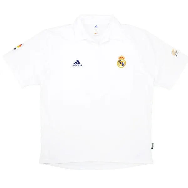 Camiseta Retro del Real Madrid 01/02 - 1ª equipación