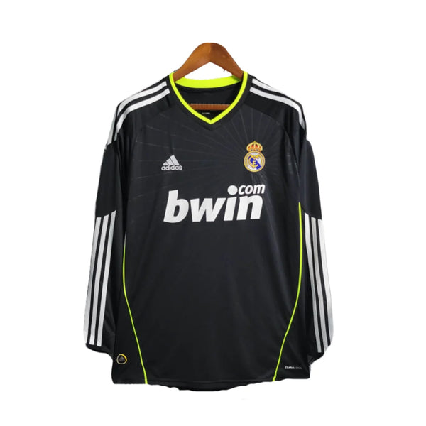 Camiseta Retro del Real Madrid 10/11 - 2ª equipación Manga larga