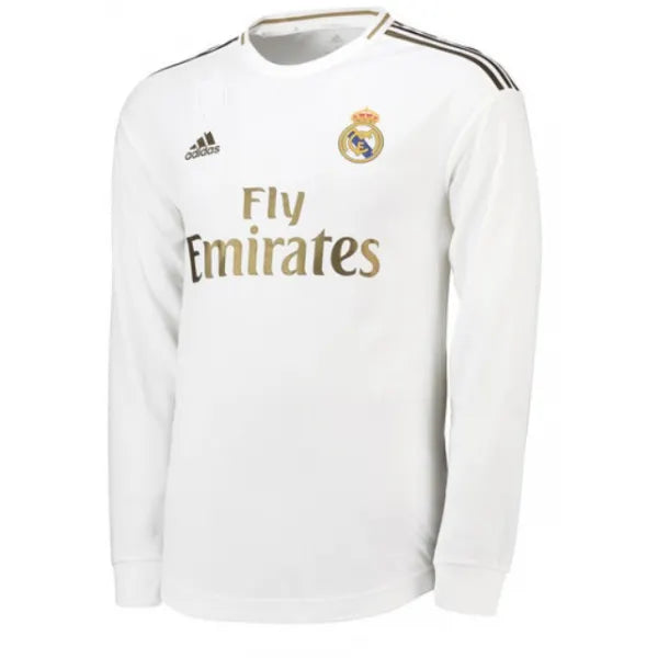 Camiseta Retro del Real Madrid 19/20 - 1ª equipación Manga larga