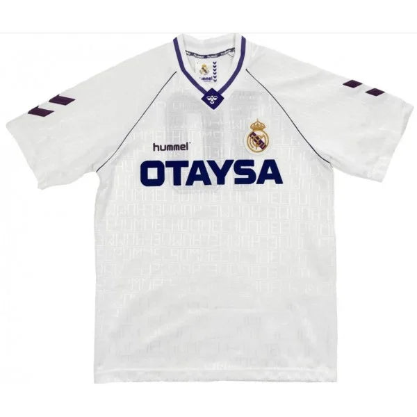 Camiseta Retro del Real Madrid 90/91 - 1ª equipación