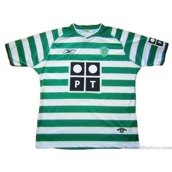 Camiseta Retro del Sporting Portugal 03/04 - 1ª equipación