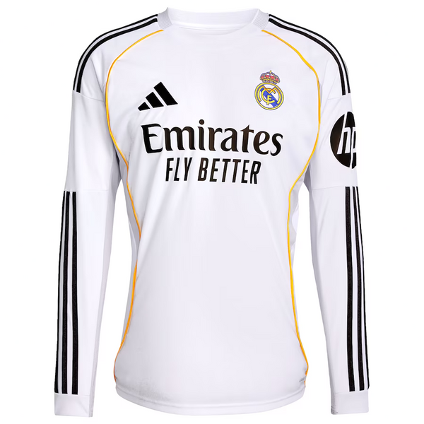 Camiseta de la 1ª equipación del Real Madrid 25/26 - Manga larga
