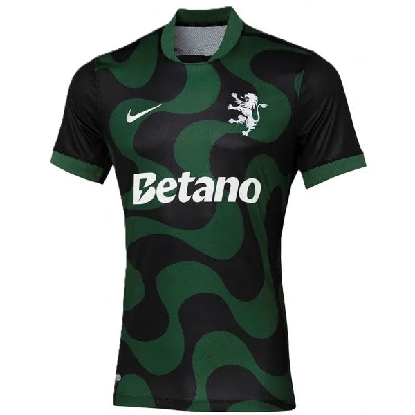 Camiseta de la 2ª equipación del Sporting Portugal (Negro) 25/26