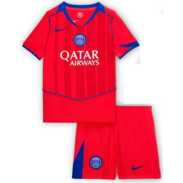 Conjunto de la 3ª equipación del Paris Saint Germain 25/26 - Niños Pequeños y Jóvenes (Camiseta + Pantalón corto)