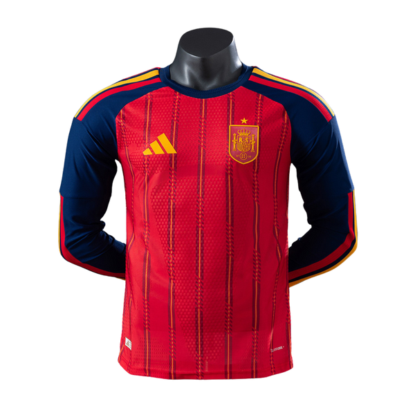 Camiseta Authentic de la 1ª equipación de España 2026 - Jugador Manga Larga