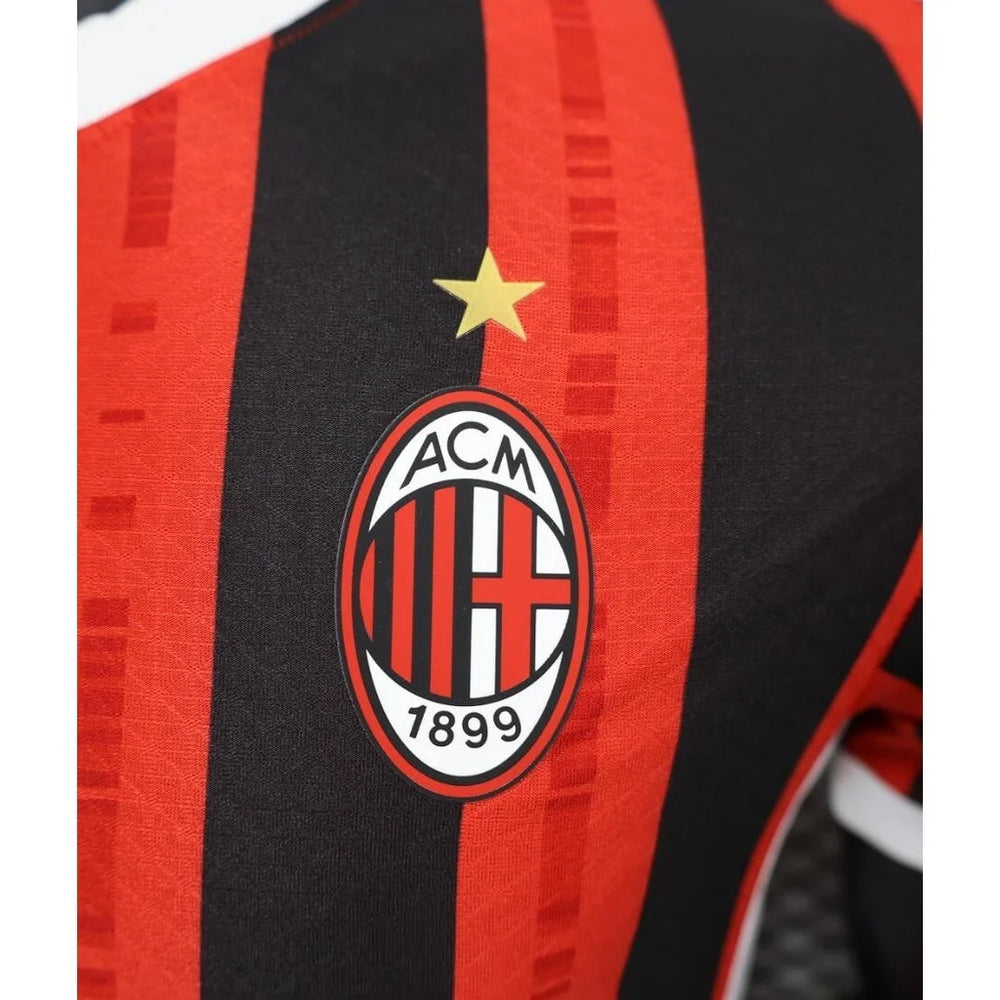 Camiseta Authentic de la 1ª equipación del A.C. Milan 24/25 - Jugador