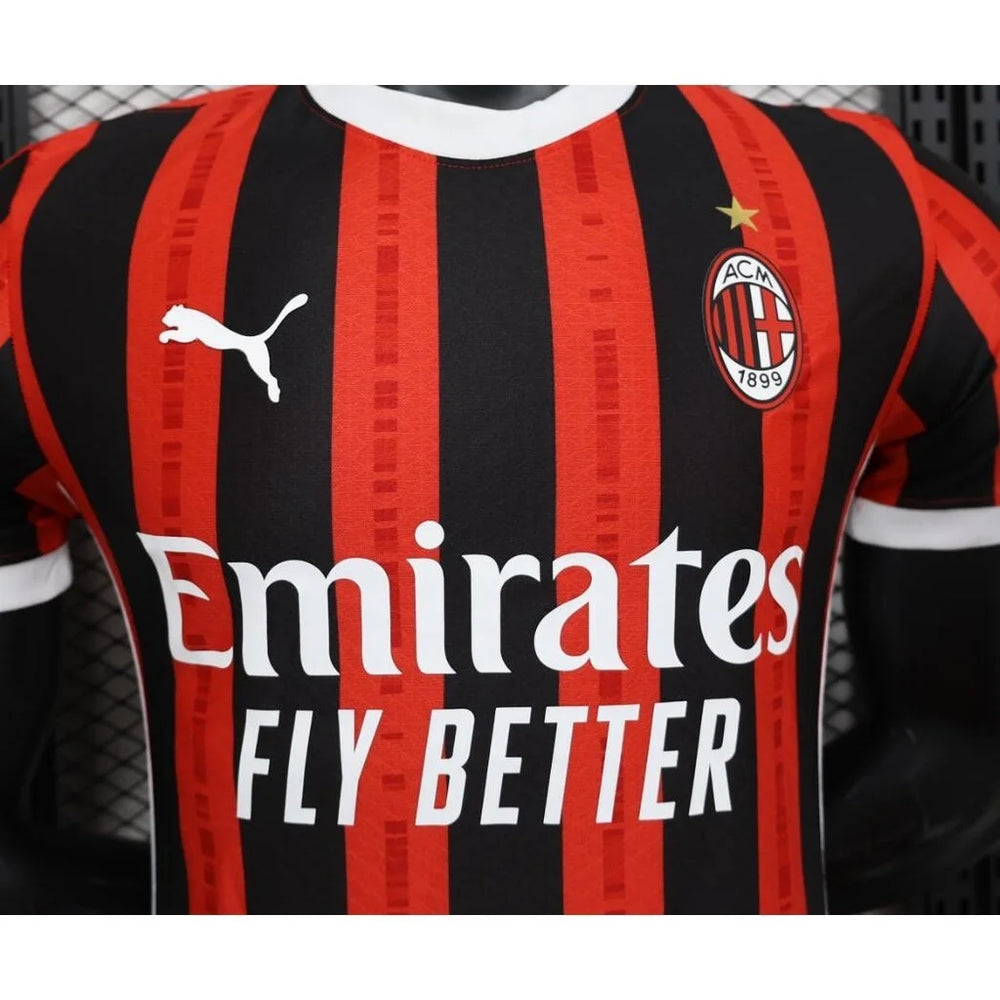 Camiseta Authentic de la 1ª equipación del A.C. Milan 24/25 - Jugador