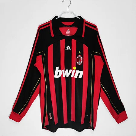 Camiseta Retro del A.C.Milan 06/07 - 1ª equipación Manga larga