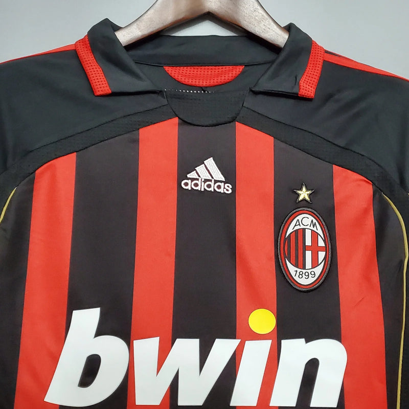 Camiseta Retro del A.C.Milan 06/07 - 1ª equipación Manga larga