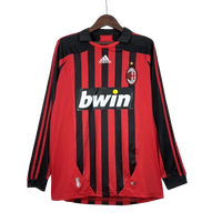 Camiseta Retro del A.C.Milan 07/08 - 1ª equipación Manga larga