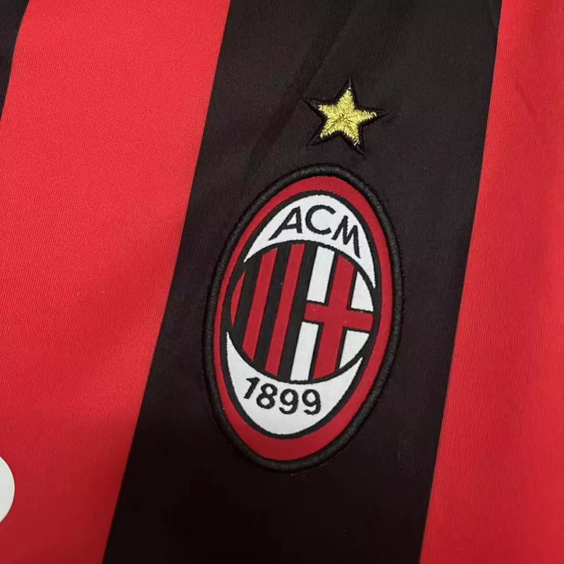 Camiseta Retro del A.C.Milan 08/09 - 1ª equipación Manga larga