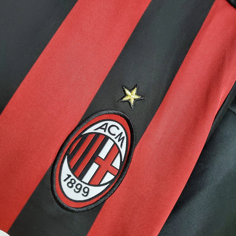 Camiseta Retro del A.C.Milan 09/10 - 1ª equipación Manga larga