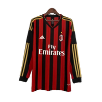 Camiseta Retro del A.C.Milan 13/14 - 1ª equipación Manga larga