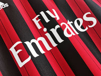 Camiseta Retro del A.C.Milan 13/14 - 1ª equipación Manga larga
