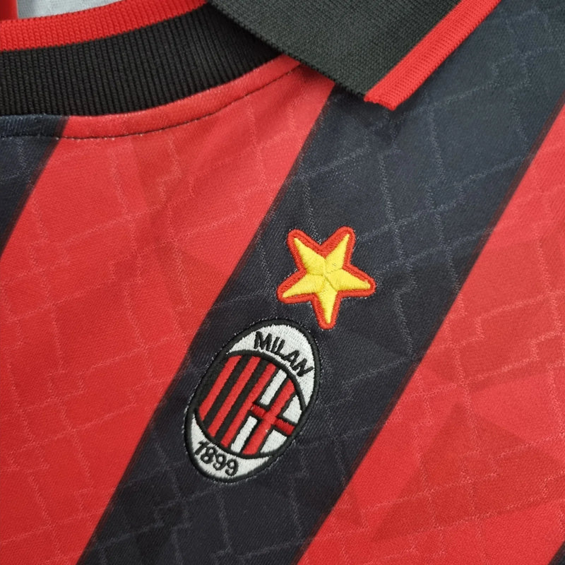 Camiseta Retro del A.C. Milan 95/96 - 1ª equipación