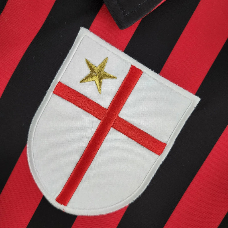 Camiseta Retro del A.C.Milan 99/00 - 1ª equipación Manga larga