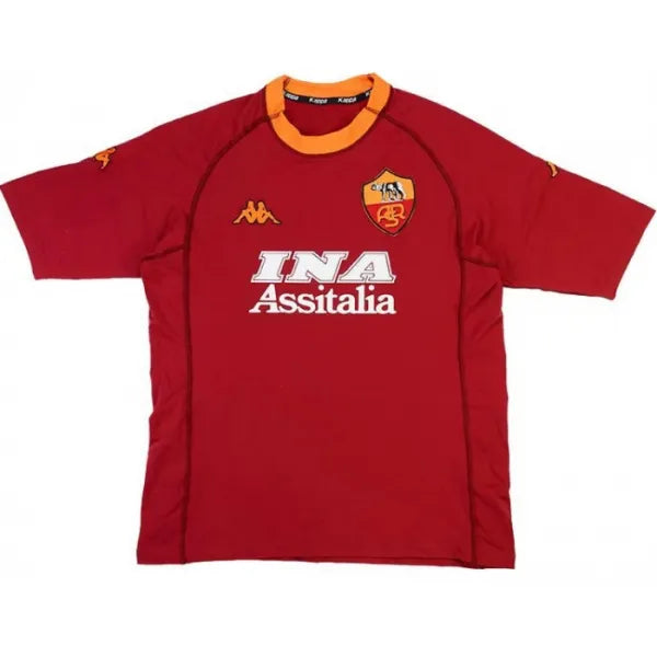Camiseta Retro del A.S. Roma 00/01 - 1ª equipación