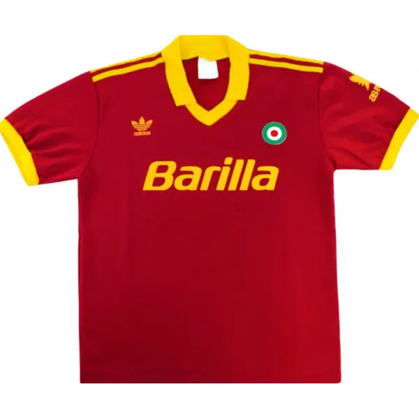 Camiseta Retro del A.S. Roma 91/92 - 1ª equipación