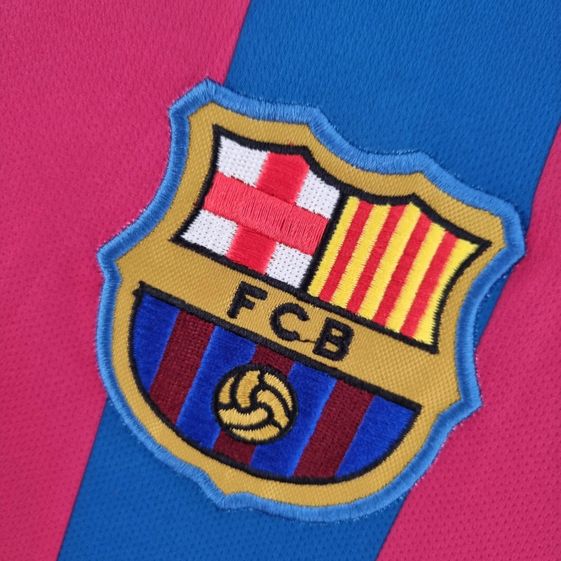 Camiseta Retro del Barcelona 05/06 - 1ª equipación Manga larga