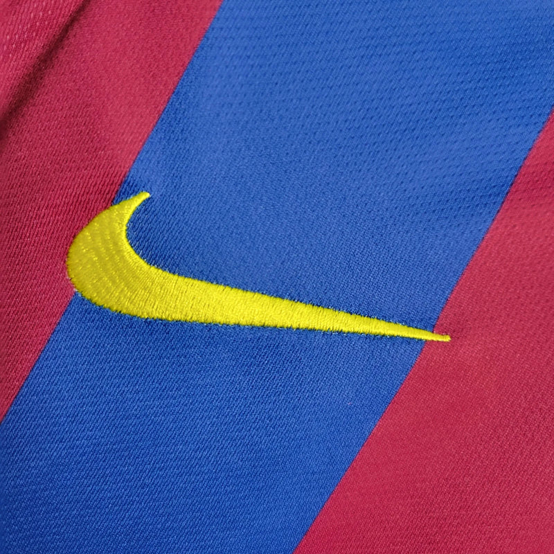 Camiseta Retro del Barcelona 05/06 - 1ª equipación Manga larga