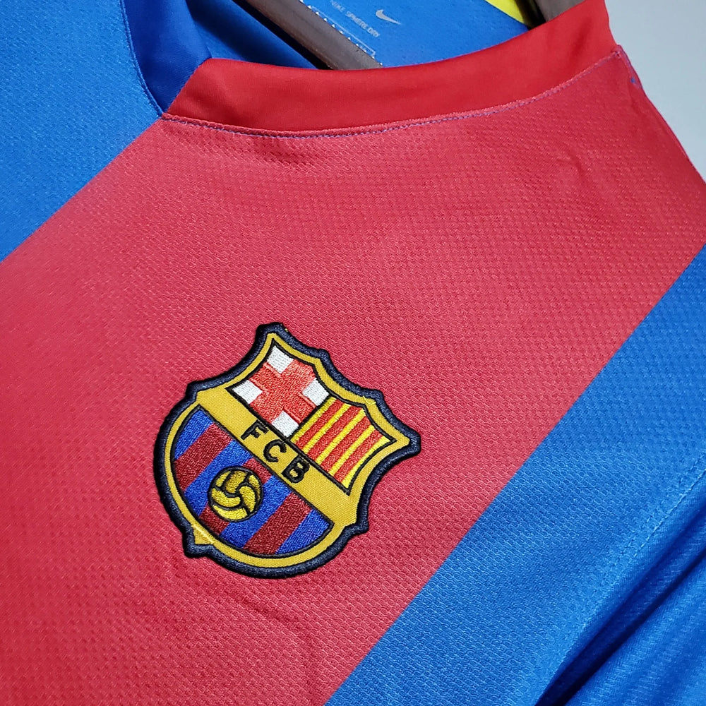 Camiseta Retro del Barcelona 06/07 - 1ª equipación Manga larga