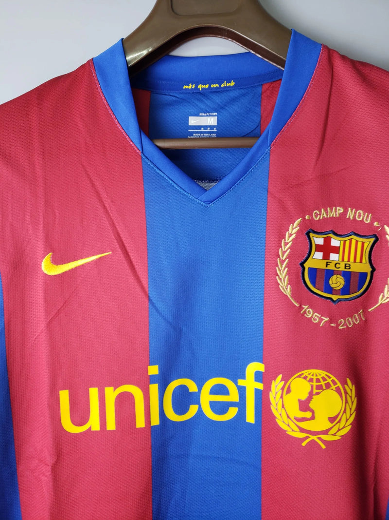 Camiseta Retro del Barcelona 07/08 - 1ª equipación