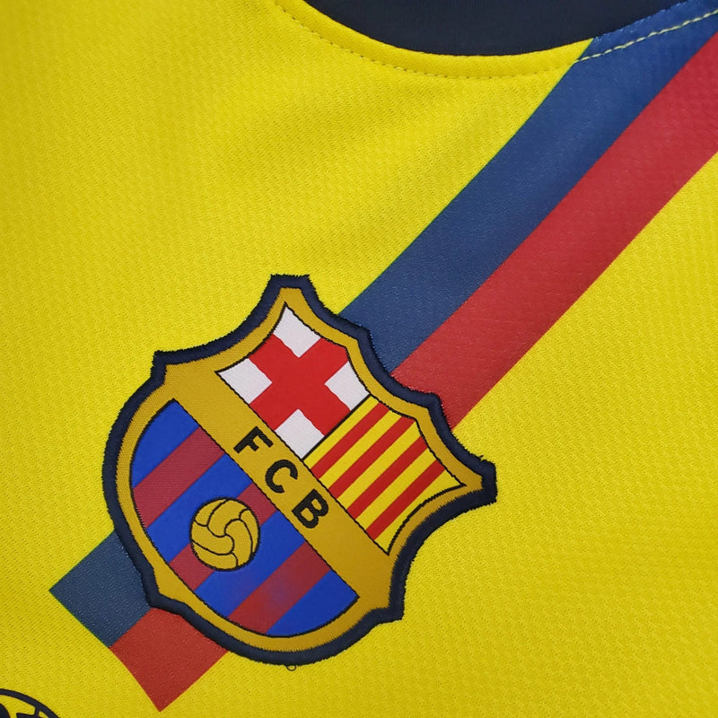 Camiseta Retro del Barcelona 08/09 - 2ª equipación Manga larga