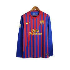 Camiseta Retro del Barcelona 11/12 - 1ª equipación Manga larga