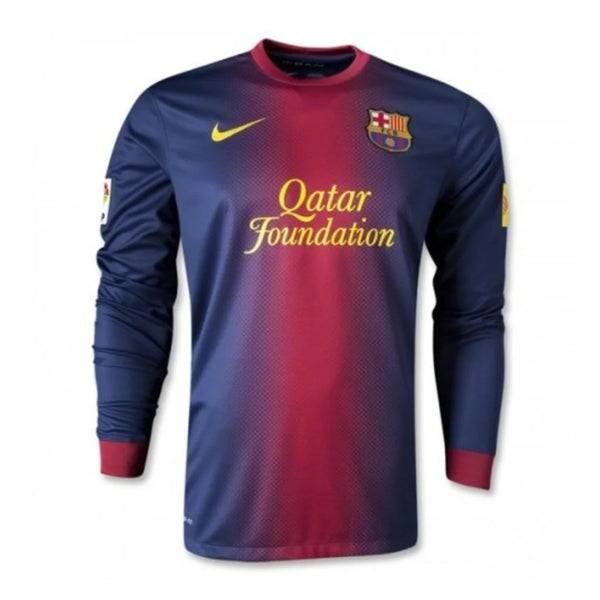 Camiseta Retro del Barcelona 12/13 - 1ª equipación Manga larga