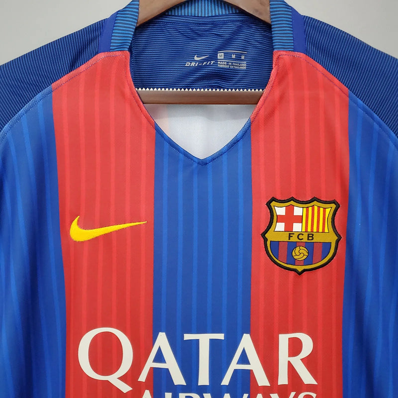 Camiseta Retro del Barcelona 16/17 - 1ª equipación