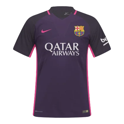 Camiseta Retro del Barcelona 16/17 - 2ª equipación