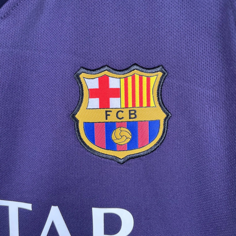 Camiseta Retro del Barcelona 16/17 - 2ª equipación