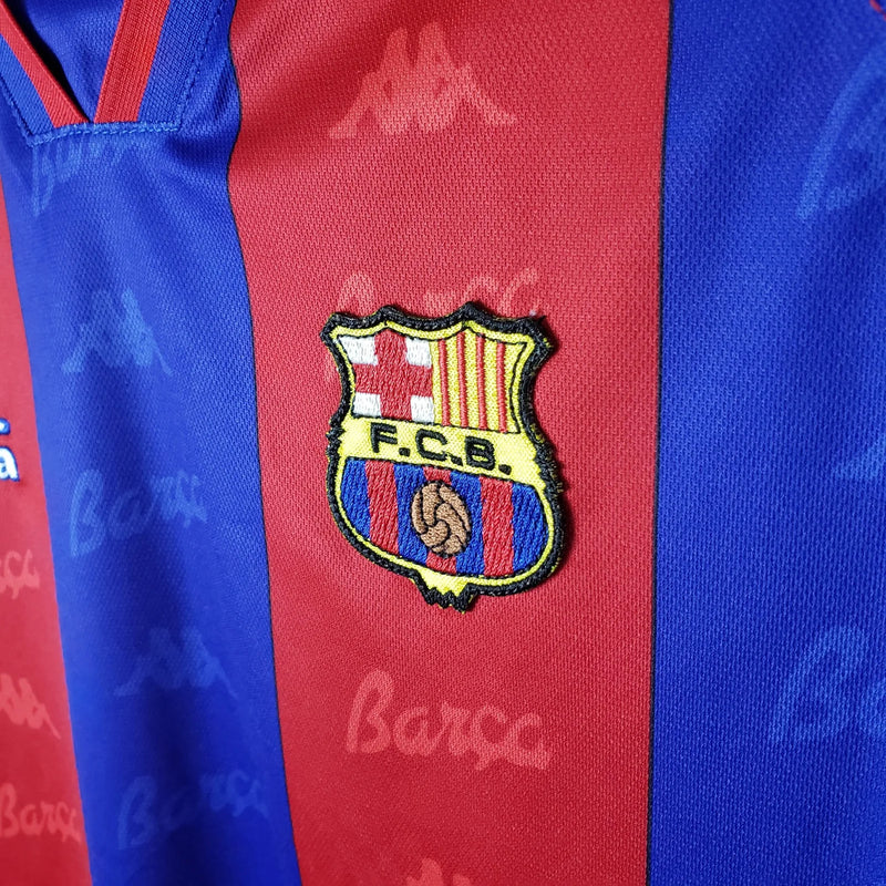 Camiseta Retro del Barcelona 96/97 - 1ª equipación