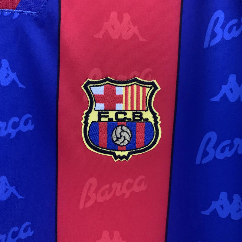 Camiseta Retro del Barcelona 96/97 - 1ª equipación Manga larga