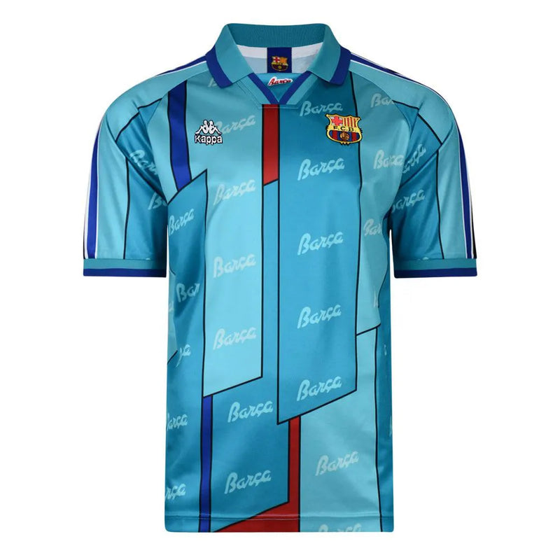 Camiseta Retro del Barcelona 96/97 - 2ª equipación