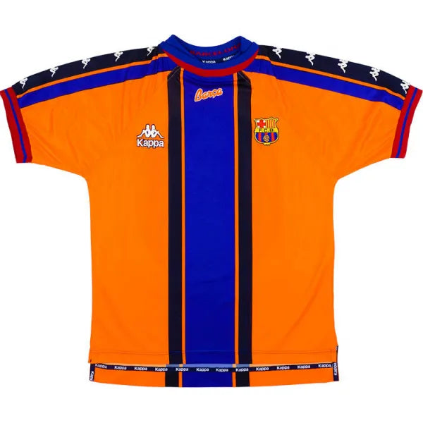 Camiseta Retro del Barcelona 97/98 - 2ª equipación