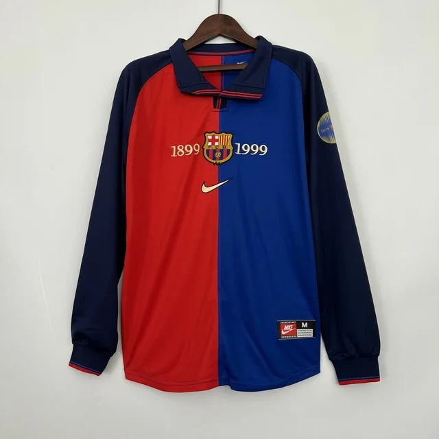 Camiseta Retro del Barcelona 99 - 1ª equipación Manga larga