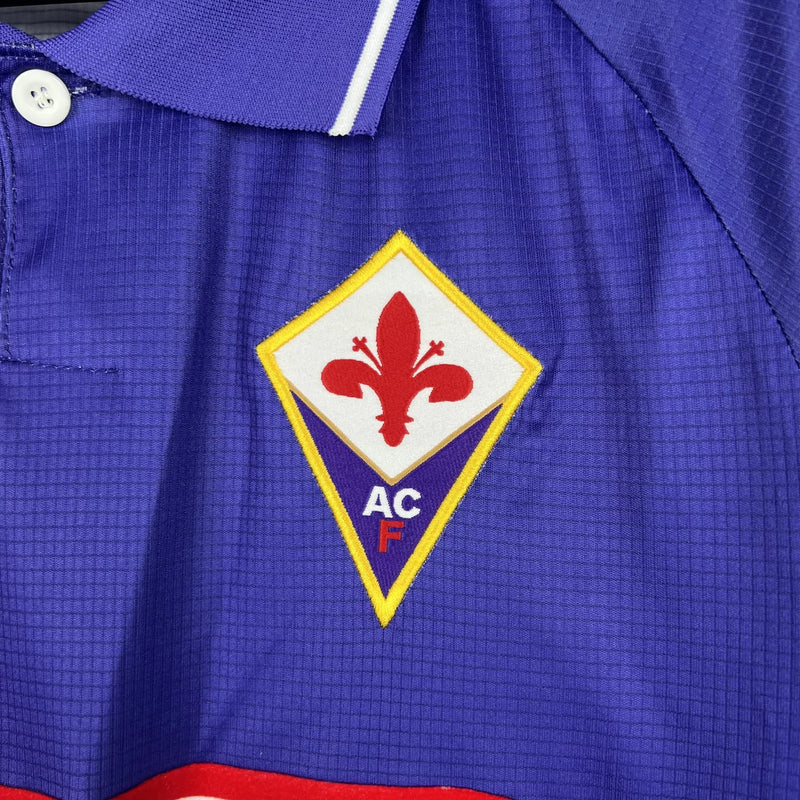 Camiseta Retro del Fiorentina 98/99 - 1ª equipación Manga larga