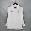 Camiseta Retro del Real Madrid 02 - 1ª equipación Manga larga