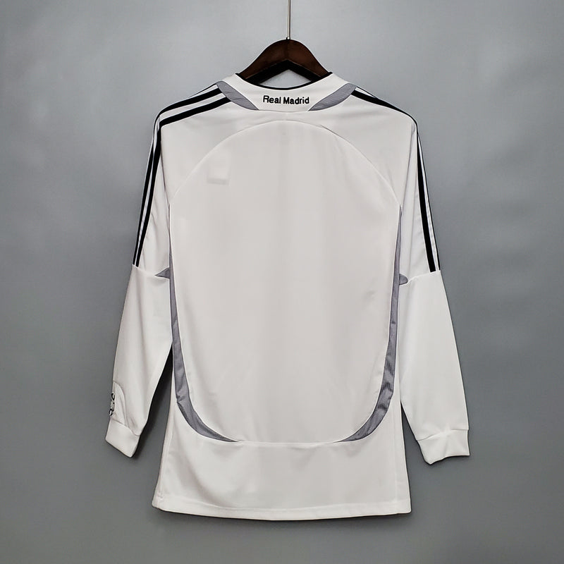 Camiseta Retro del Real Madrid 06/07 - 1ª equipación Manga larga