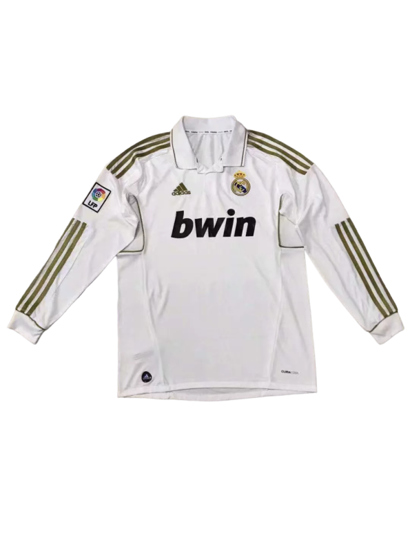 Camiseta Retro del Real Madrid 11/12 - 1ª equipación Manga larga