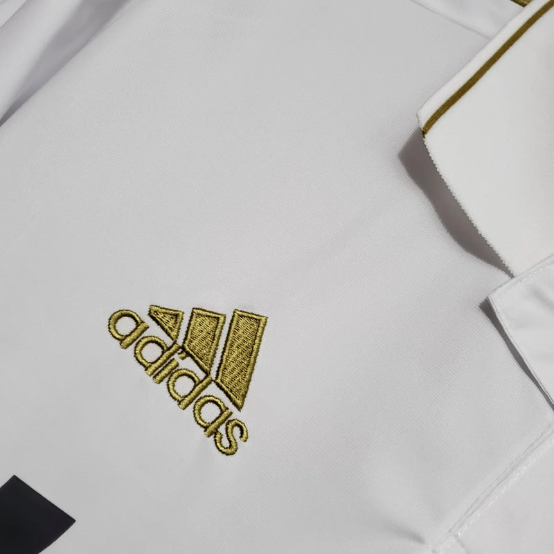 Camiseta Retro del Real Madrid 11/12 - 1ª equipación Manga larga