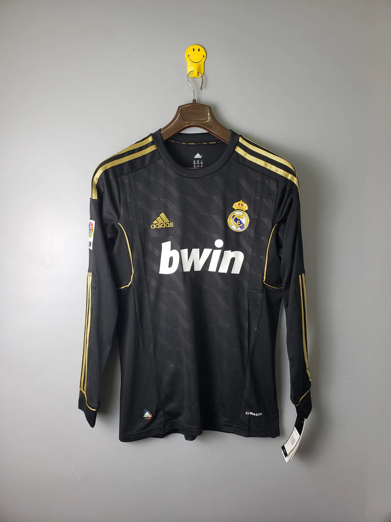 Camiseta Retro del Real Madrid 11/12 - 2ª equipación Manga larga