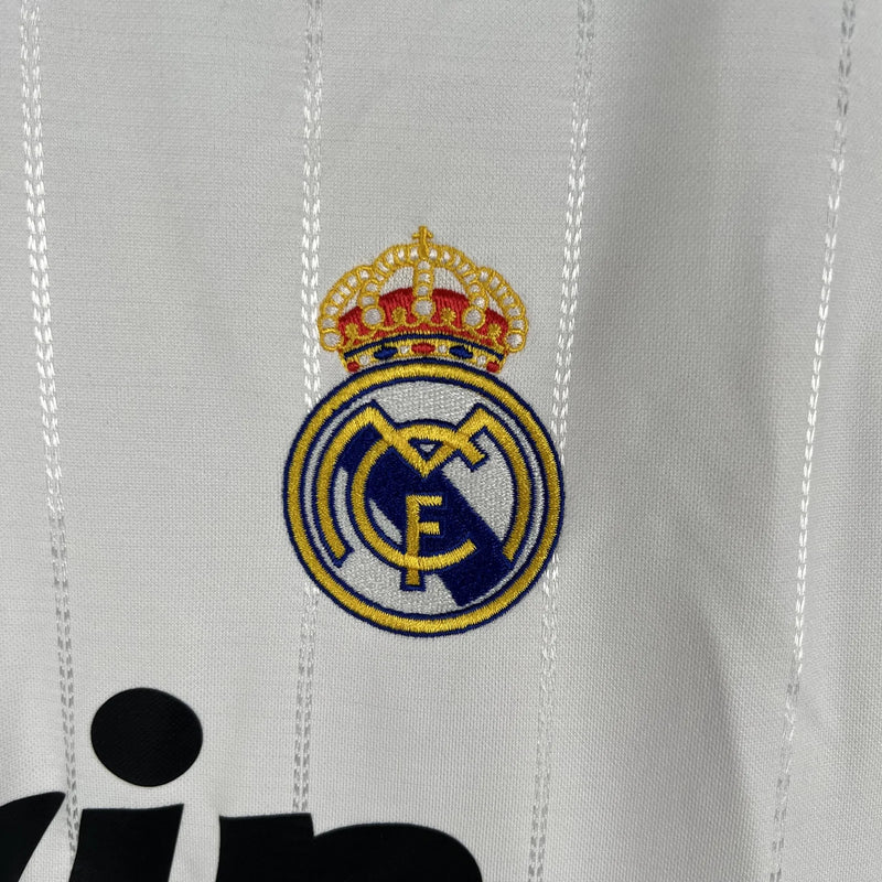 Camiseta Retro del Real Madrid 12/13 - 1ª equipación Manga larga